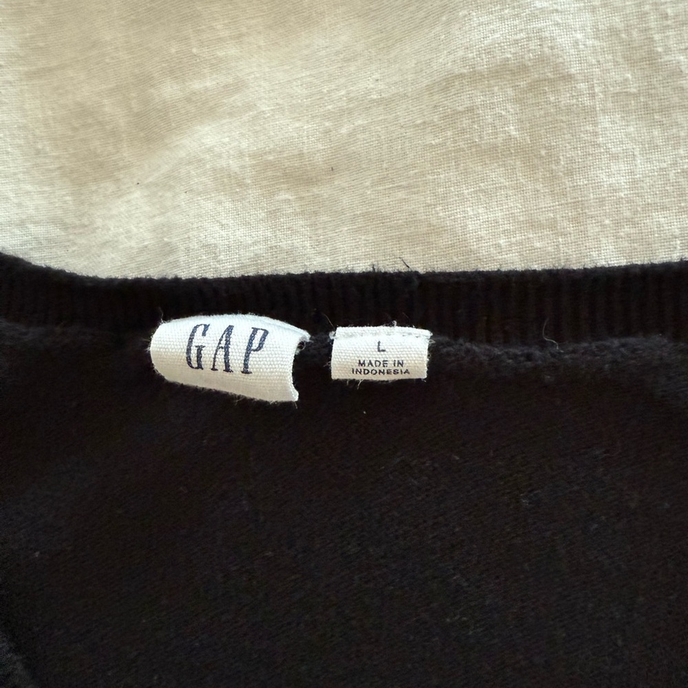 GAP Women's Black and Light Gray Cardigan Set LOT - Classic Cardigan - Picture 7 of 16